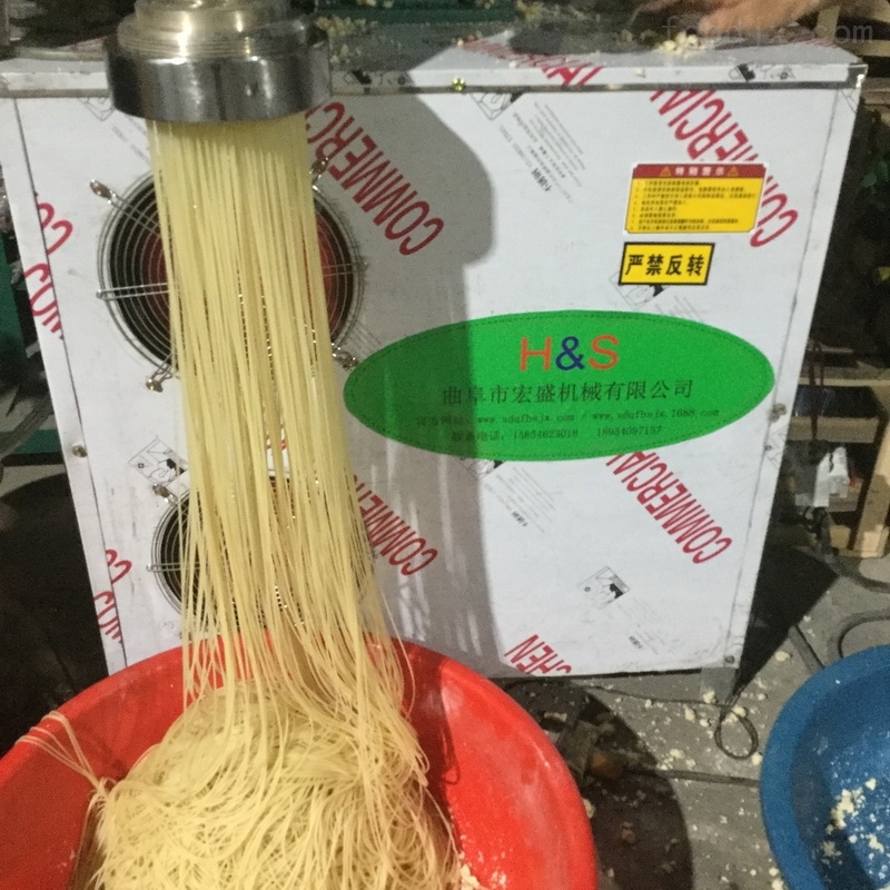 好口感Q弹玉米面条机指导