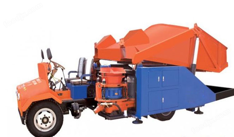 PZ7-2型混凝土自動上料噴漿車